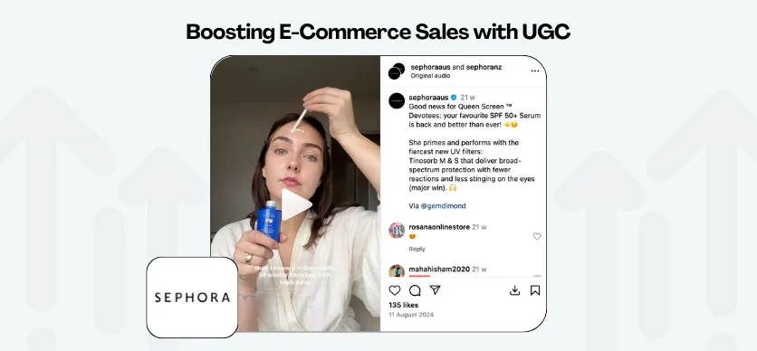 Boosting E-Commerce Sales with UGC